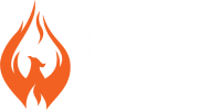 Fire and paintbrush logo representing Phoenix Painting services in Phoenix Arizona.